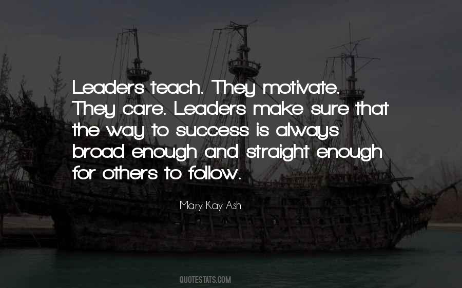 Follow Leader Quotes #871321
