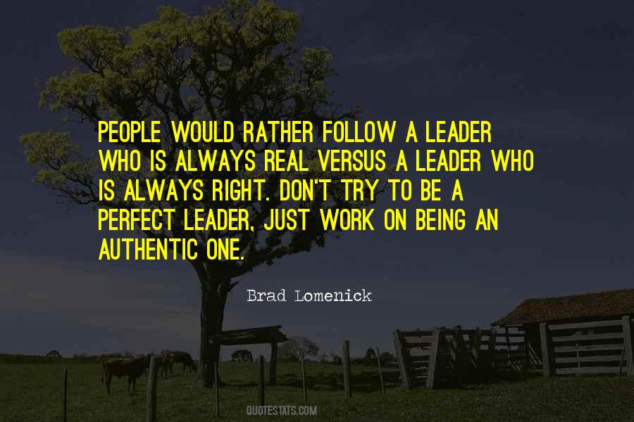 Follow Leader Quotes #909460