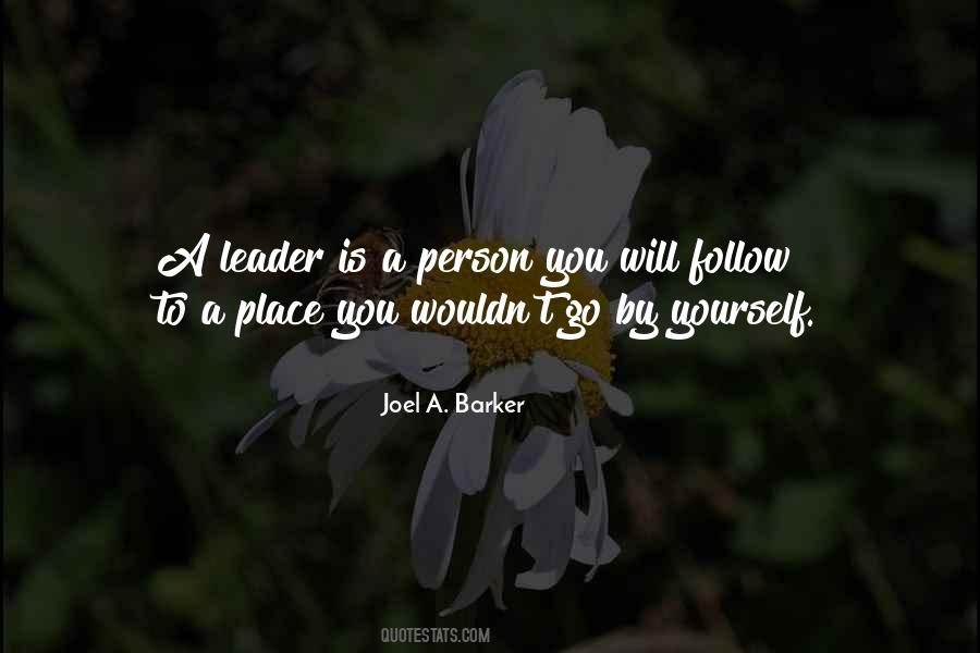 Follow Leader Quotes #974645