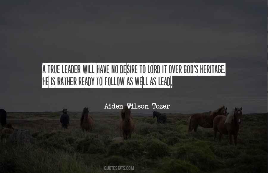 Follow Leader Quotes #988603