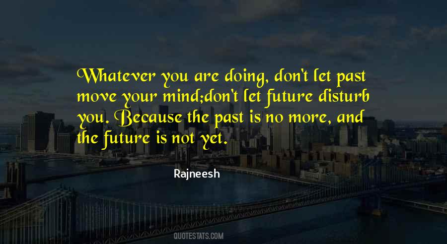 Don't Let The Past Quotes #1555057