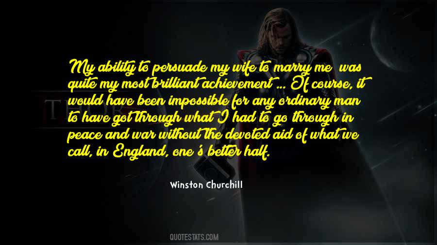Winston Churchill Peace Quotes #1152799