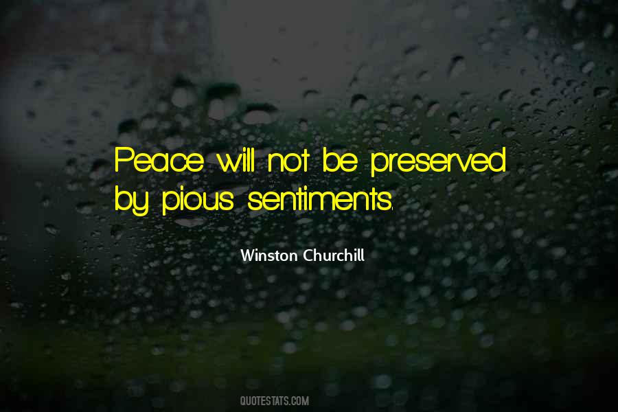 Winston Churchill Peace Quotes #4965