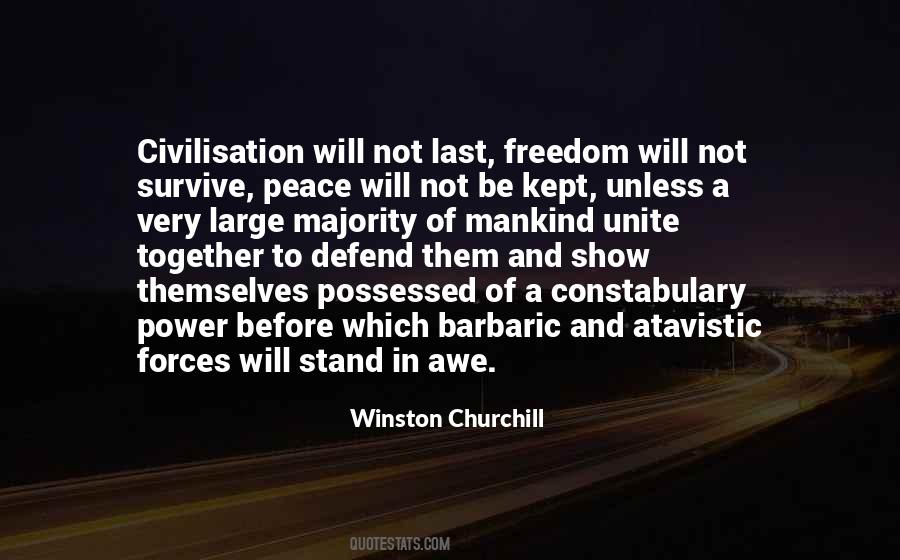 Winston Churchill Peace Quotes #598860