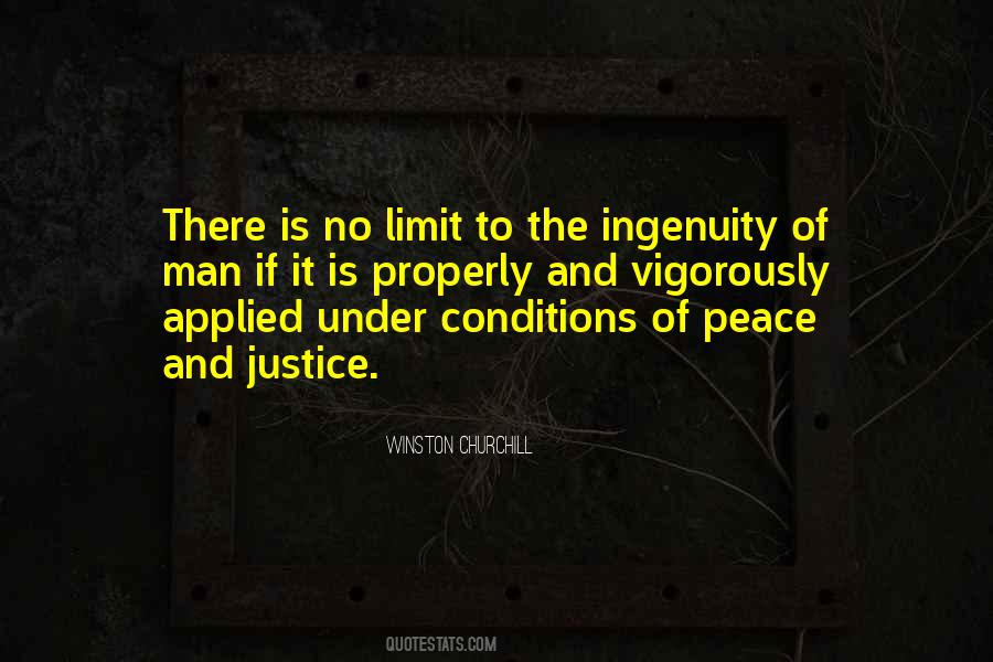 Winston Churchill Peace Quotes #837915