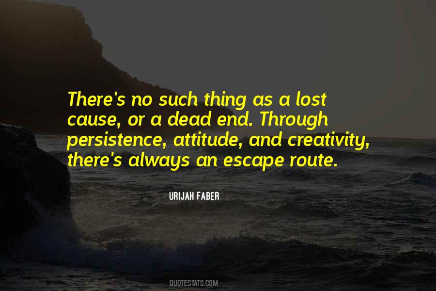 Persistence Attitude Quotes #480453