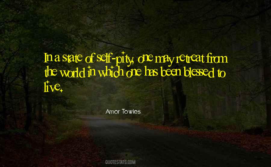 Self Retreat Quotes #1215119