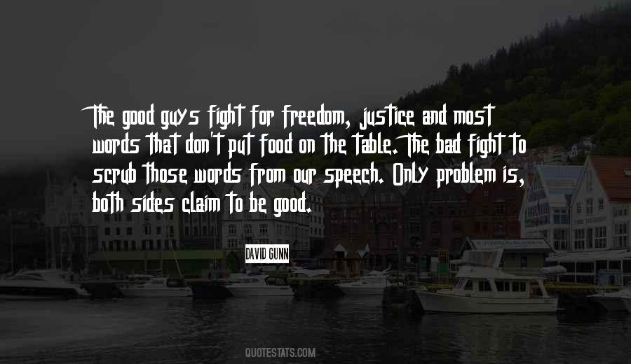 Fight For Food Quotes #738668