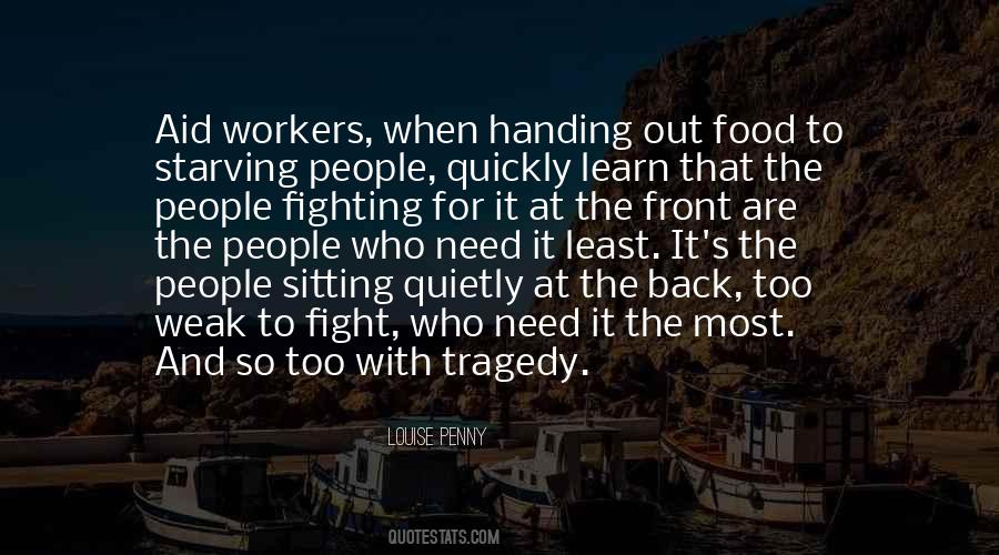 Fight For Food Quotes #814208