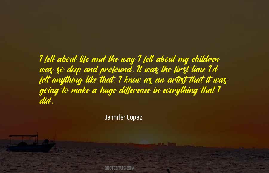 Profound Deep Quotes #1521599