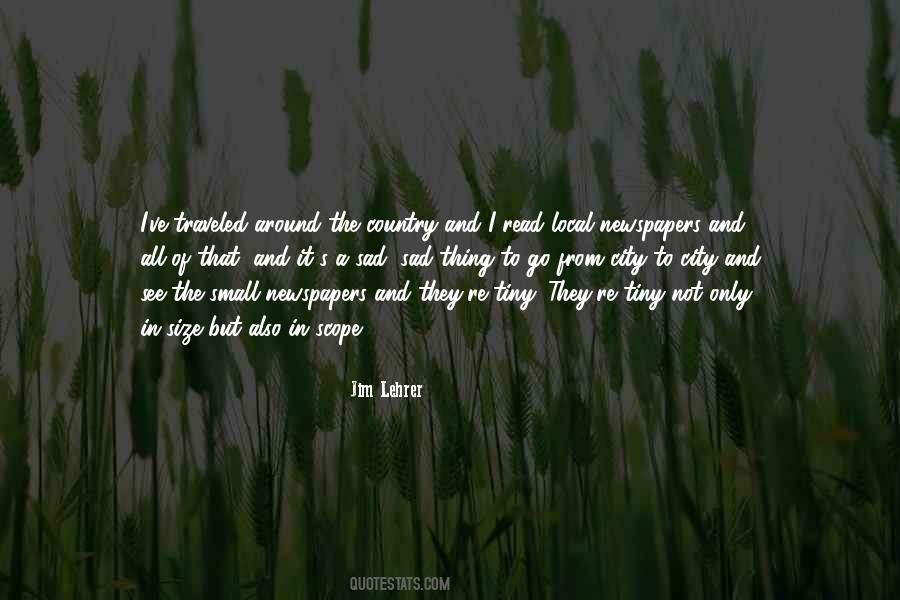 Best Sad Small Quotes #1009256