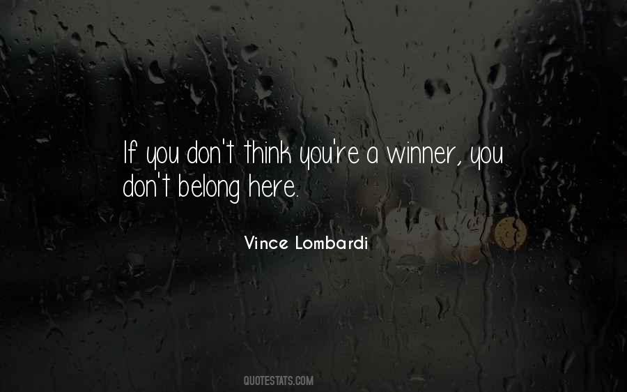 If You Belong Quotes #470382