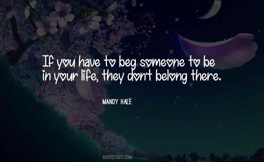 If You Belong Quotes #507734