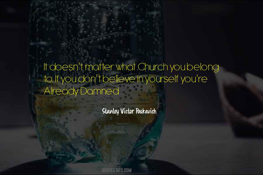 If You Belong Quotes #732359