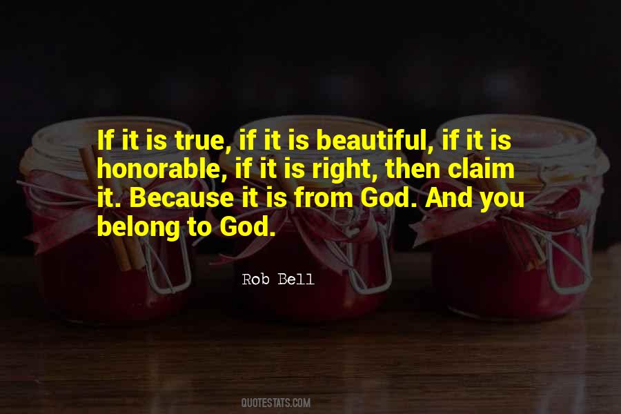 If You Belong Quotes #916449