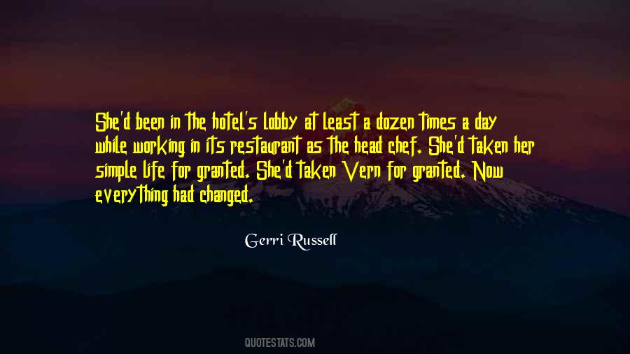 Been Taken For Granted Quotes #705956