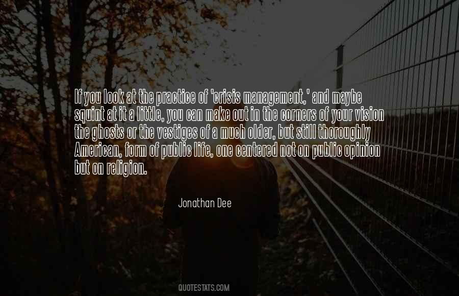 Management Crisis Quotes #1852710