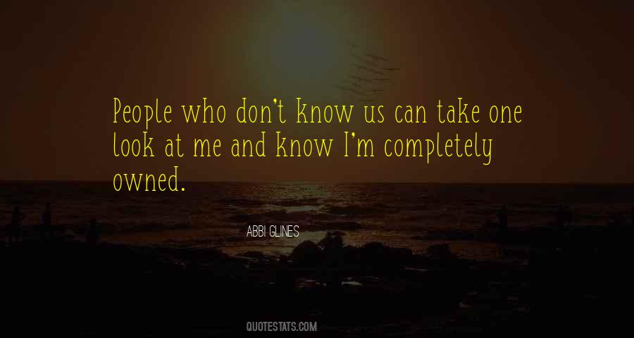Don't Look At Me Quotes #243483