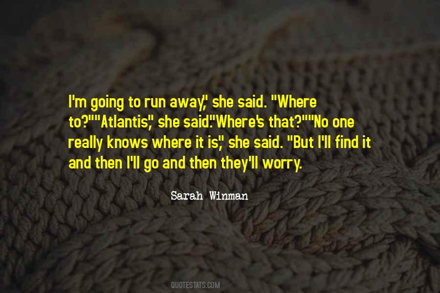 To Run Quotes #1828260