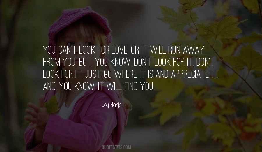 Don't Look Away Quotes #1223491