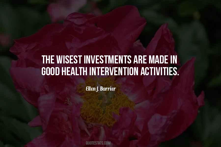 Good Investments Quotes #518510
