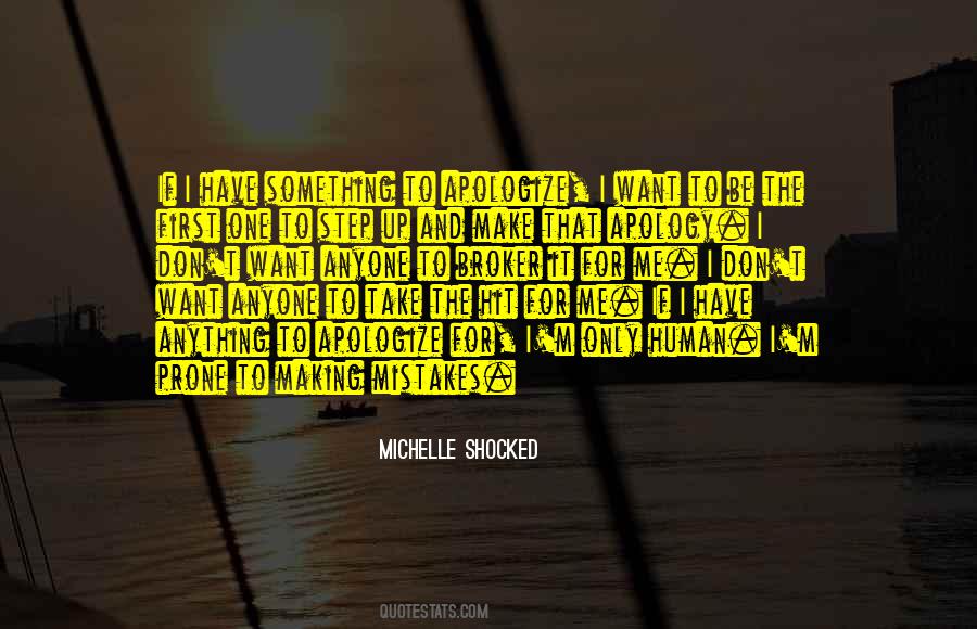 Only One Mistake Quotes #625997