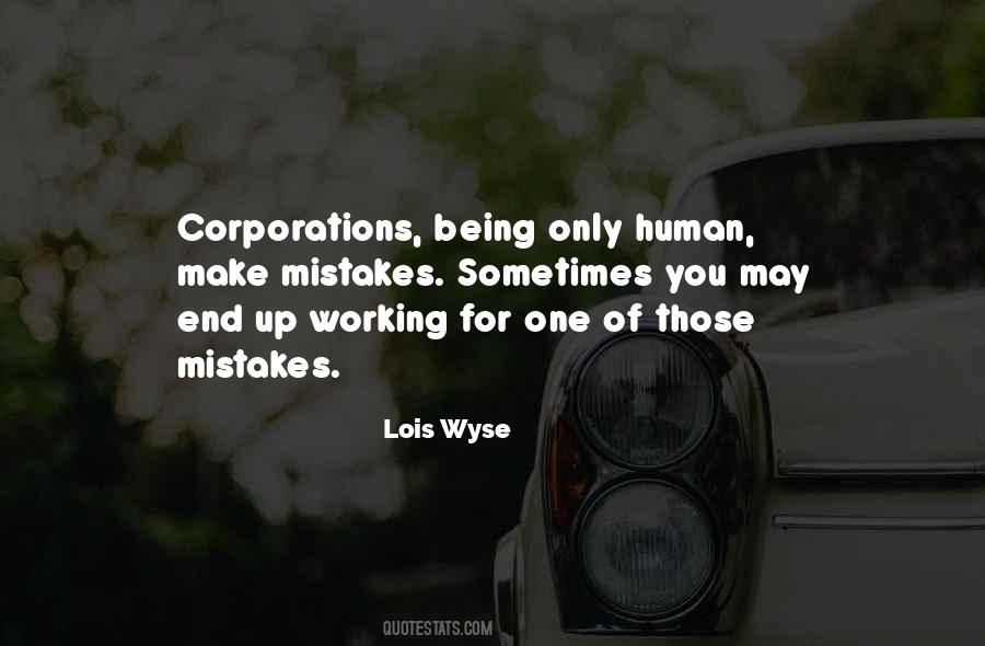 Only One Mistake Quotes #886006