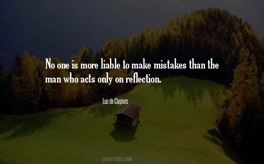 Only One Mistake Quotes #957256