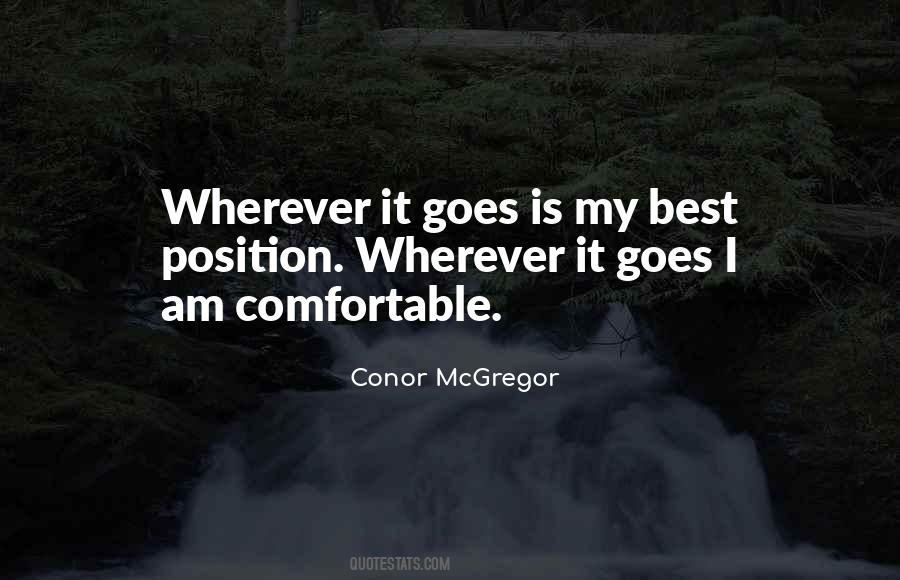 Best Conor Quotes #1034663