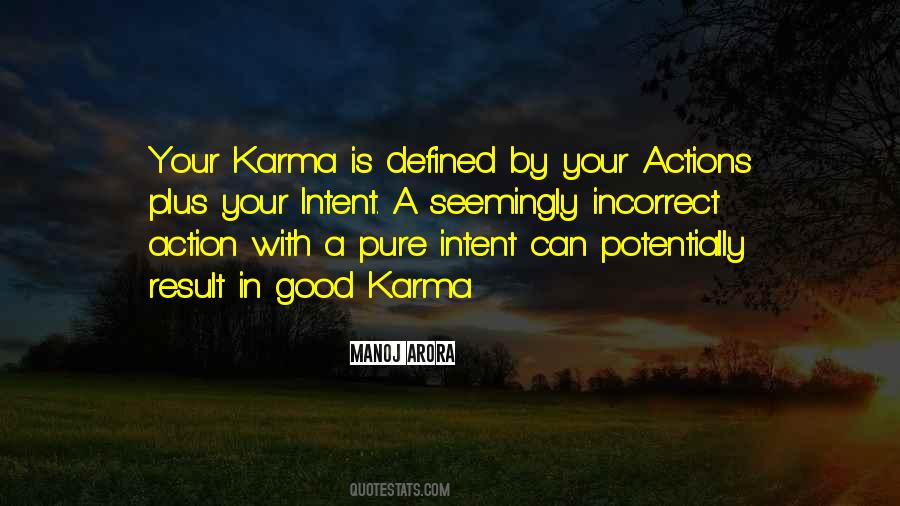 Result Of Karma Quotes #1767761