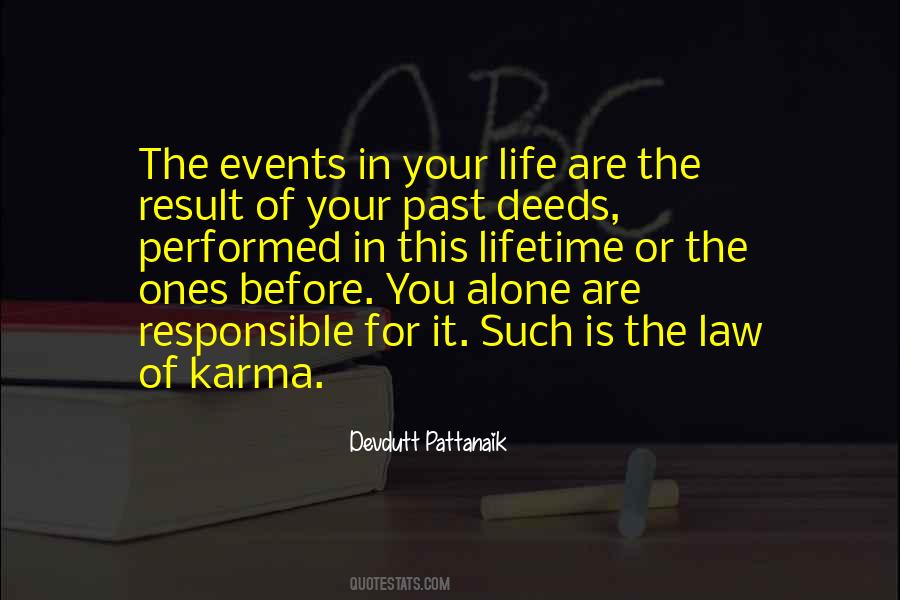 Result Of Karma Quotes #362527