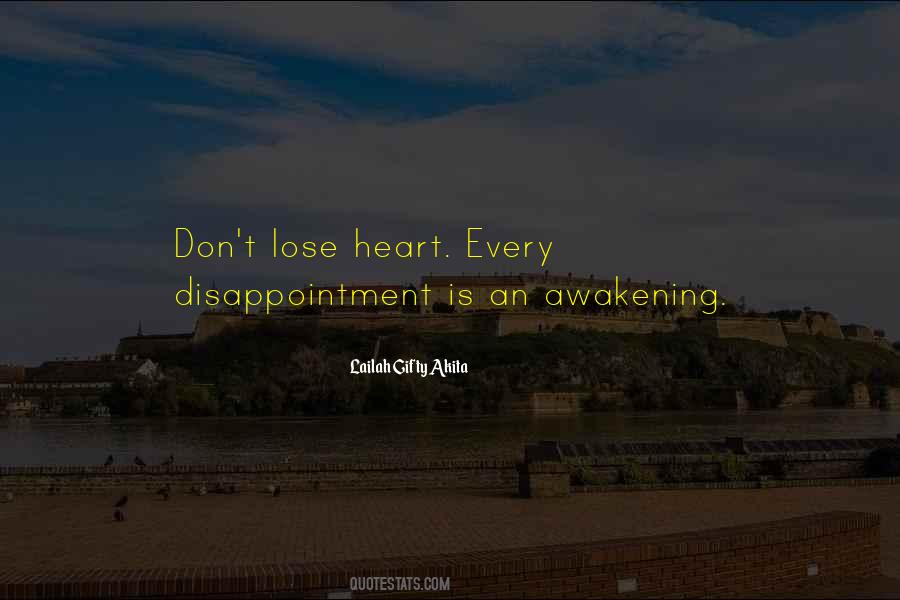 Don't Lose Faith Quotes #238484