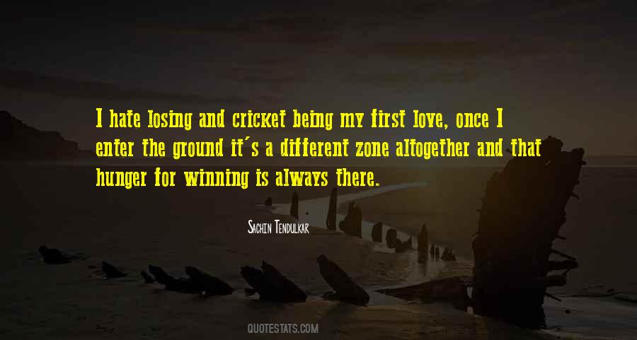 Love Cricket Quotes #420040