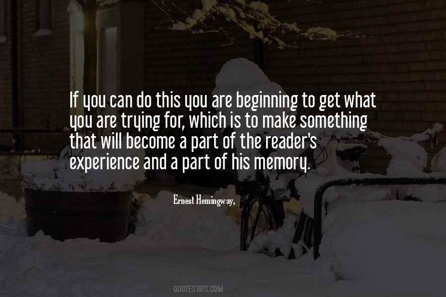 Make A Memory Quotes #165562