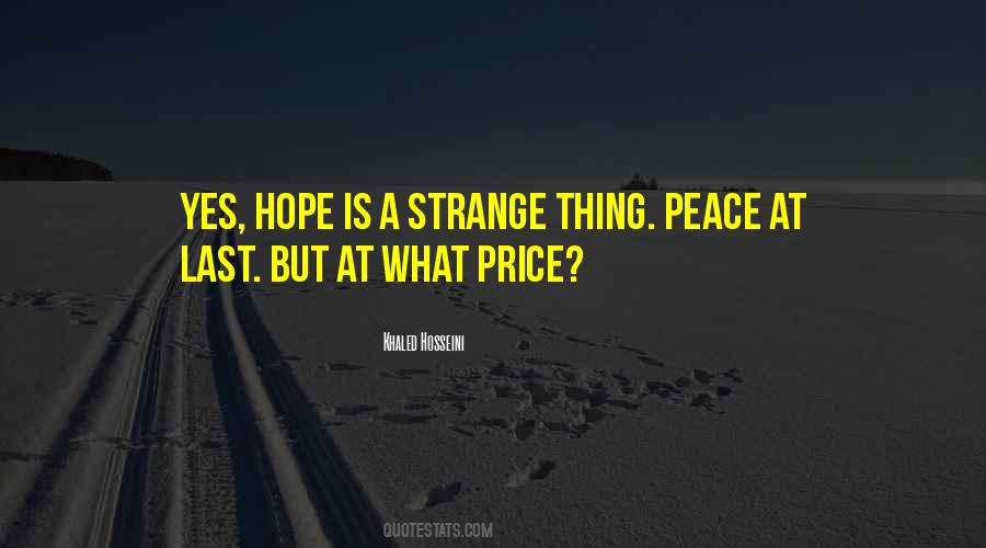 Hope Peace Quotes #105764