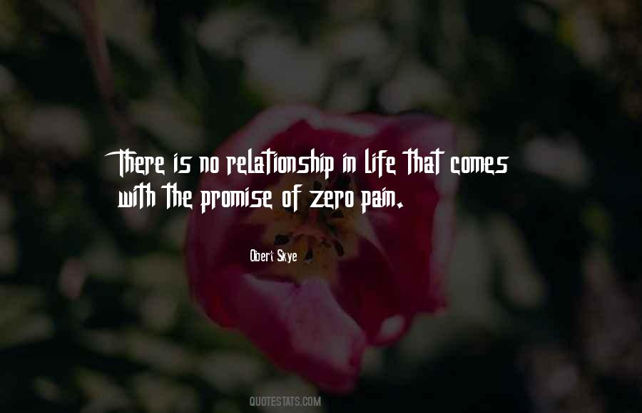 Pain Relationship Quotes #1226223