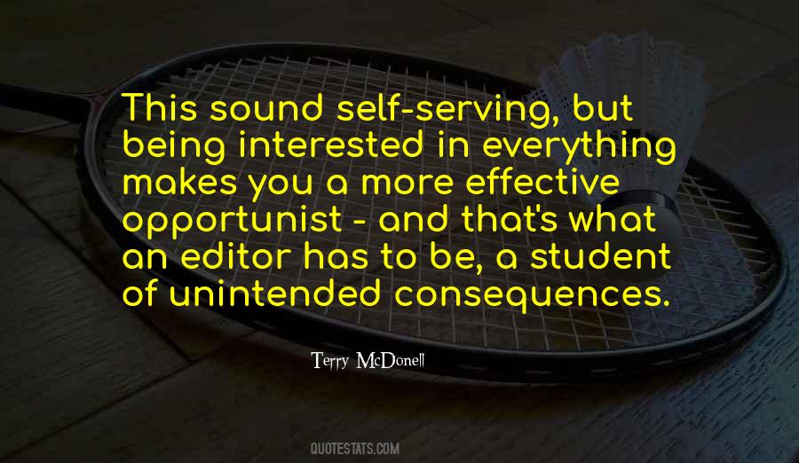 Be An Opportunist Quotes #1847634