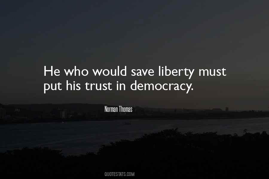 Save Democracy Quotes #1606556