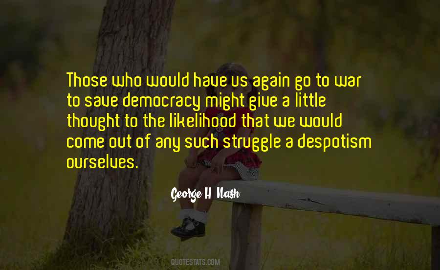 Save Democracy Quotes #845347