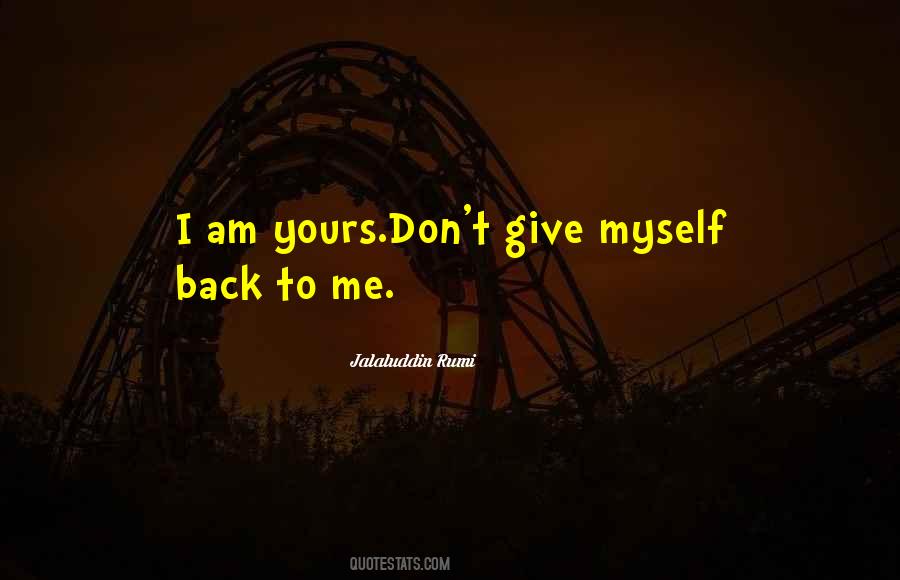 Don't Love Me Back Quotes #721000