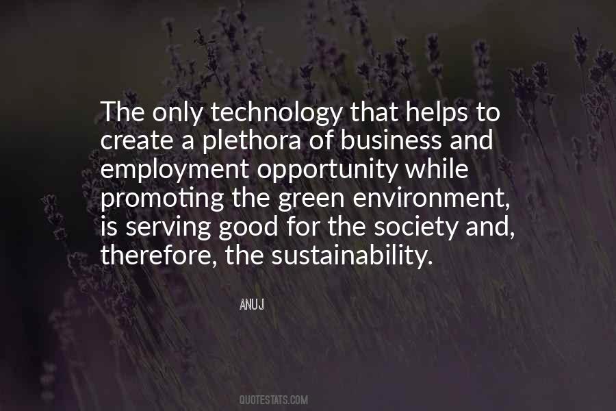 Green Sustainability Quotes #1558026