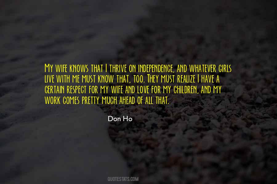Don't Love Me Too Much Quotes #958684