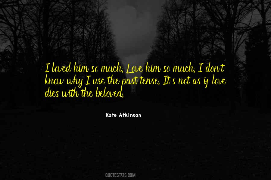Don't Love So Much Quotes #463108