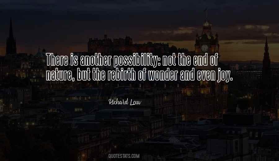 Joy And Wonder Quotes #1204831