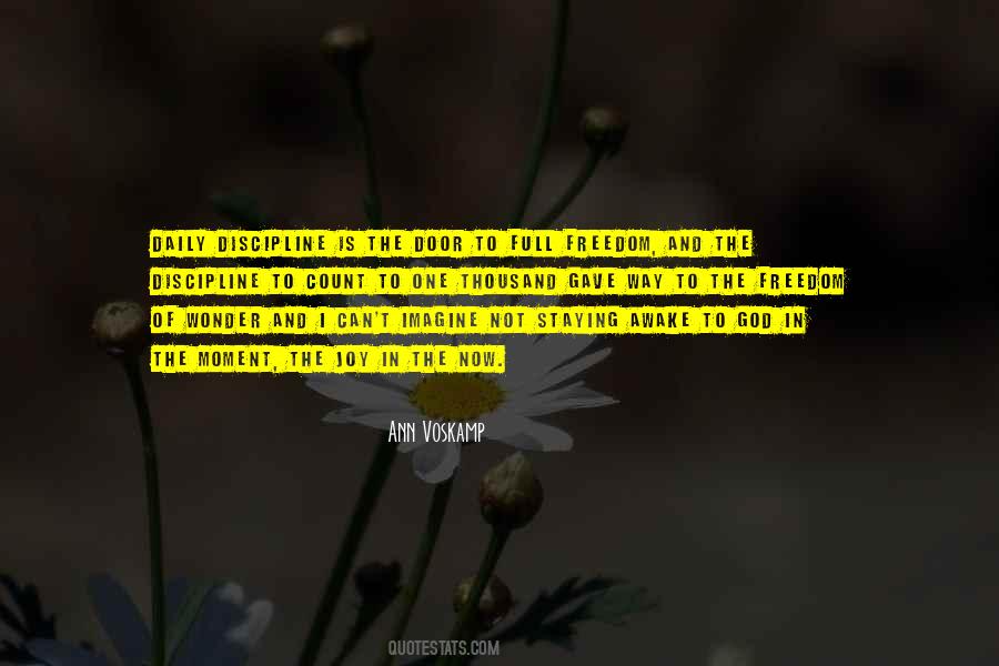 Joy And Wonder Quotes #1395288