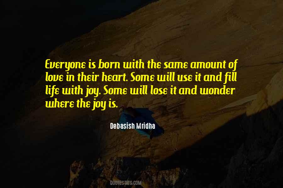 Joy And Wonder Quotes #1643228
