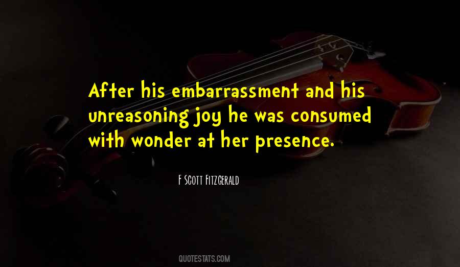 Joy And Wonder Quotes #1716600