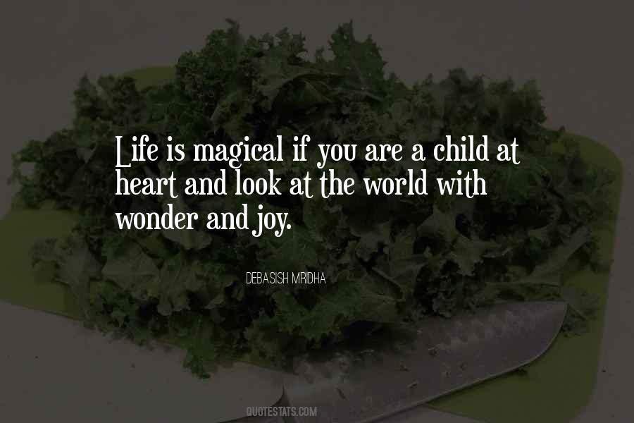Joy And Wonder Quotes #1806835