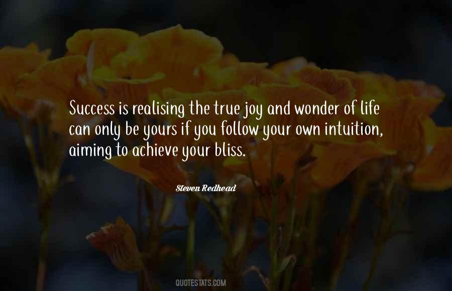 Joy And Wonder Quotes #1827291