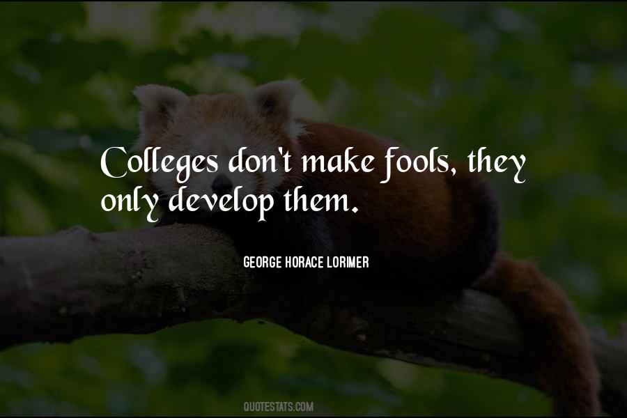 Don't Make A Fool Of Yourself Quotes #1574737